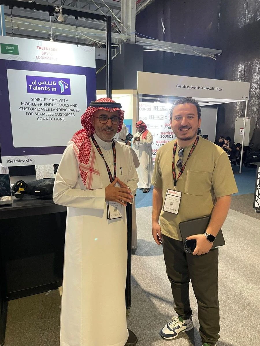 Partner meeting at Talents in booth